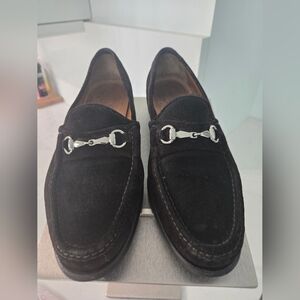 Allen Edmonds Lucca Men’s Dark Brown Horsebit Slip On Shoes